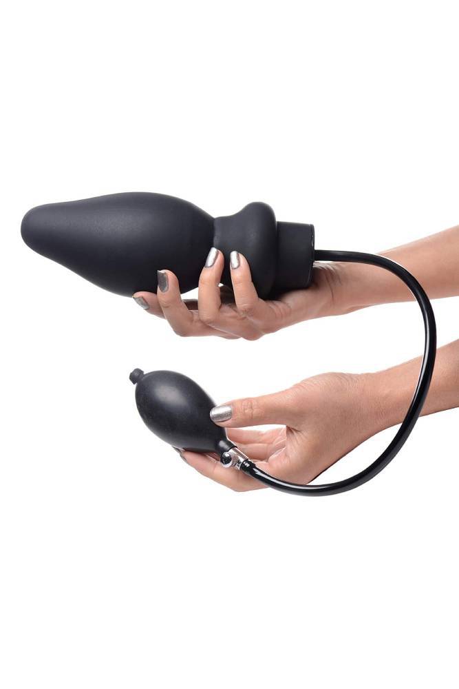 XR Brands - Ass-Spand - Inflatable Silicone Anal Plug - Large - Stag Shop