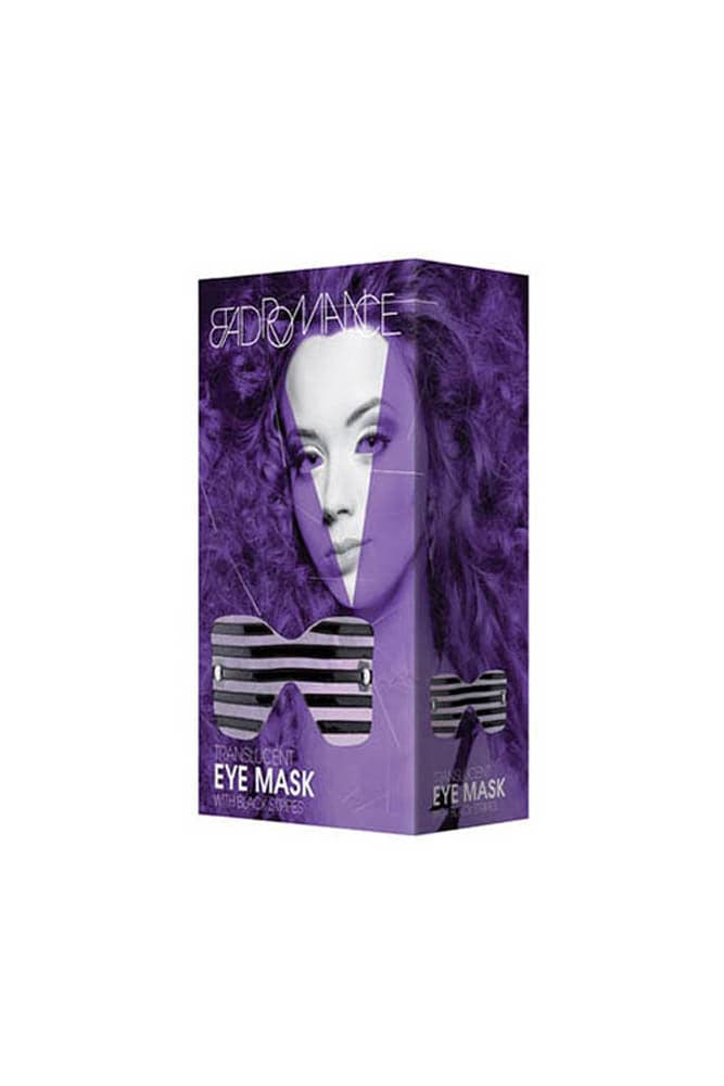 Shots Toys - Bad Romance - Striped Eye Mask - Stag Shop