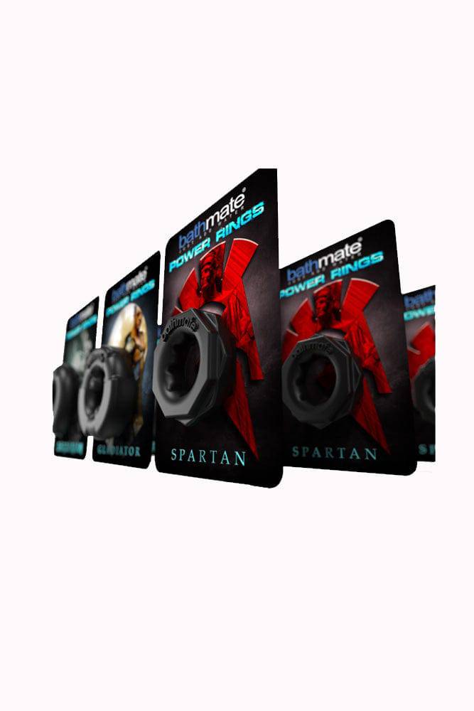 Bathmate - Power Rings - Spartan Cock Ring - Black - Stag Shop