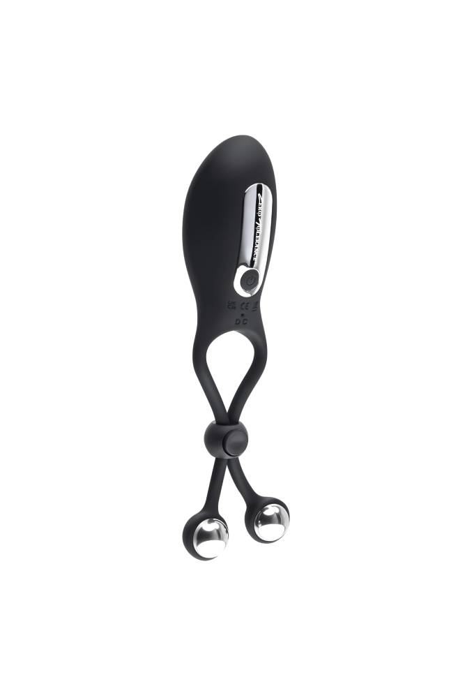 Zero Tolerance - The Big Bang Tapping Silicone Cock Lasso - Black - Stag Shop