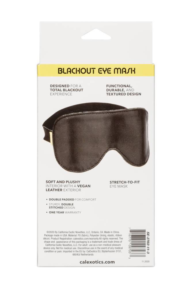 Cal Exotics - Boundless - Blackout Eye Mask - Black - Stag Shop