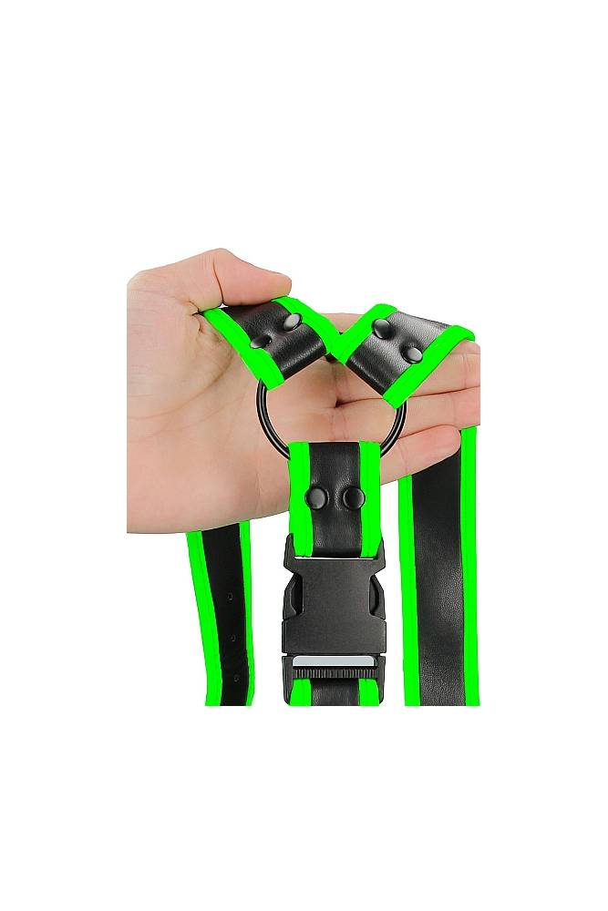 Ouch by Shots - Buckle Harness - Glow in the Dark - Stag Shop