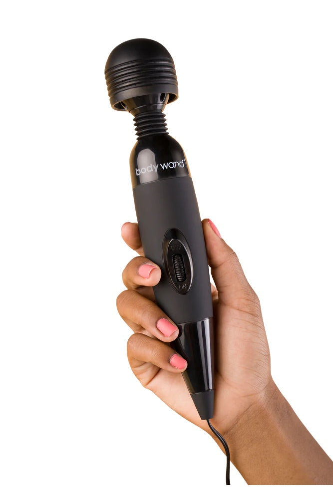 Bodywand - Midnight Plug-In Massage Wand - Black - Stag Shop