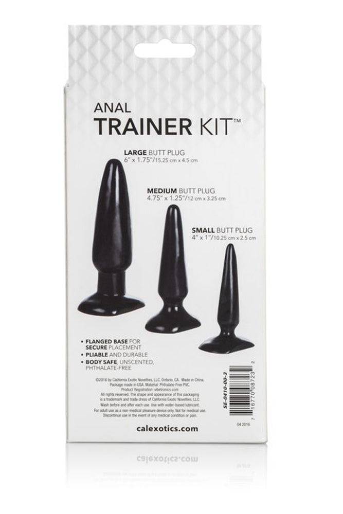 Cal Exotics - Anal Trainer Kit - Black - Stag Shop