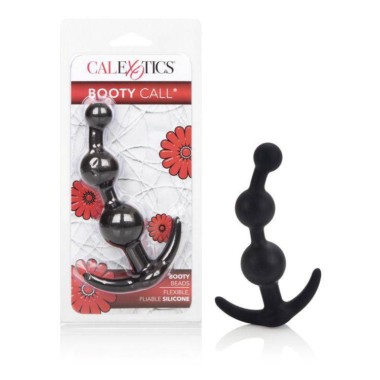Cal Exotics - Booty Call - Booty Beads - Black - Stag Shop