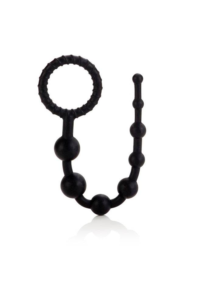 Cal Exotics - Booty Call - X-10 Booty Beads - Black - Stag Shop