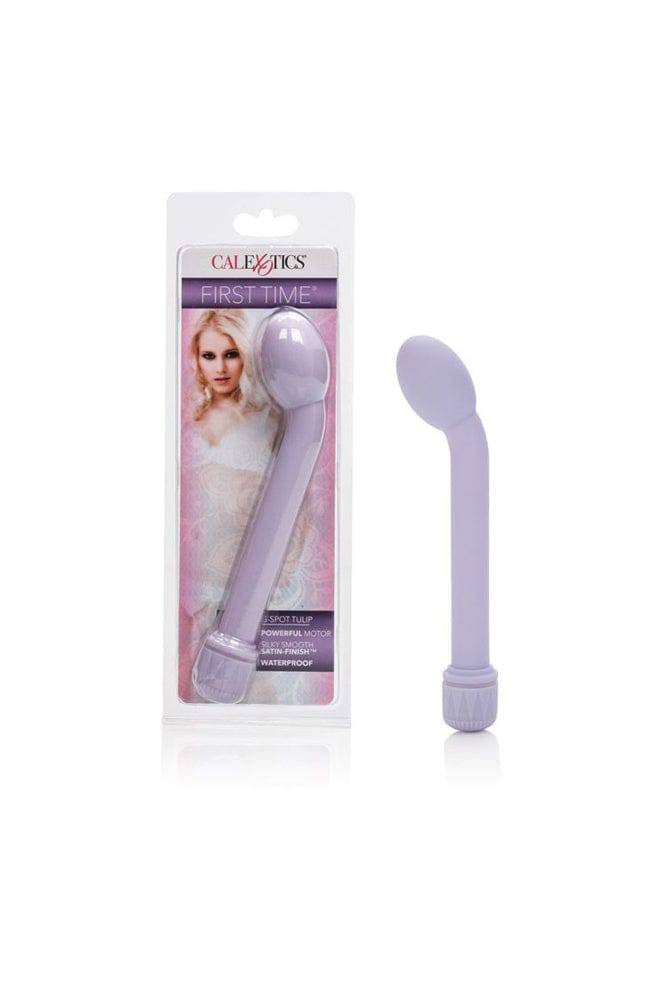 Cal Exotics - First Time - G-Spot Tulip Vibrator - Purple - Stag Shop