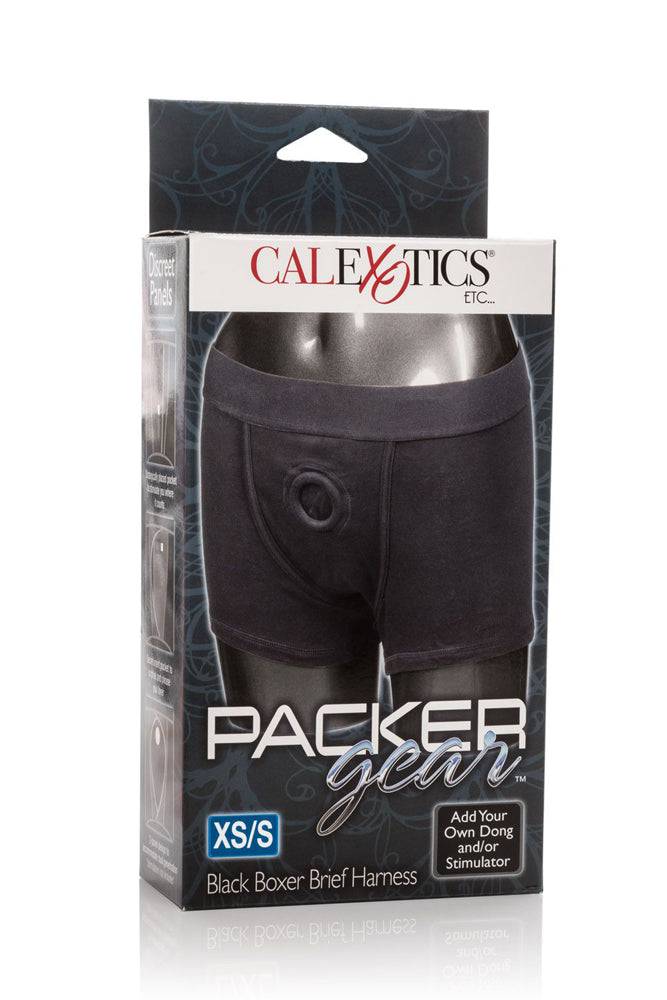 Cal Exotics - Packer Gear - Boxer Brief Packer Harness - Black - Stag Shop