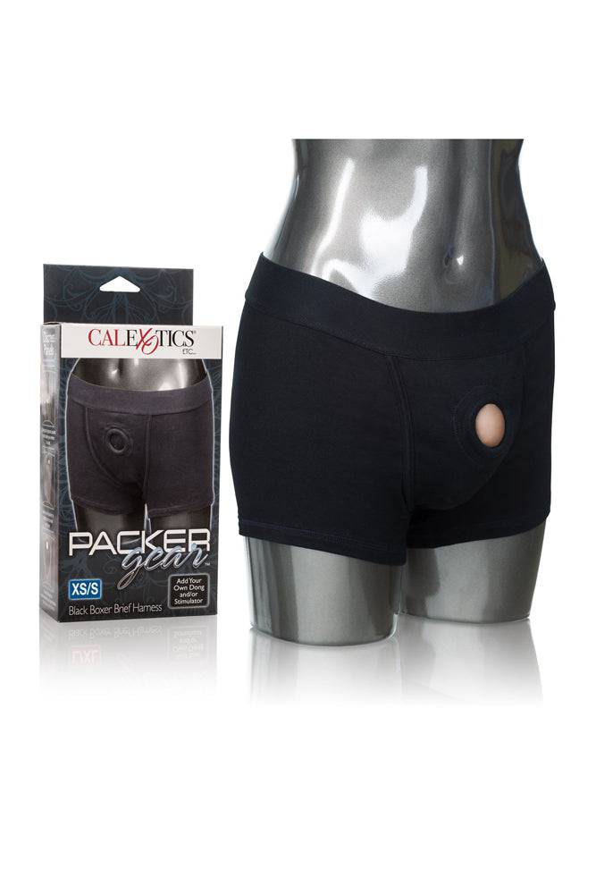 Cal Exotics - Packer Gear - Boxer Brief Packer Harness - Black - Stag Shop