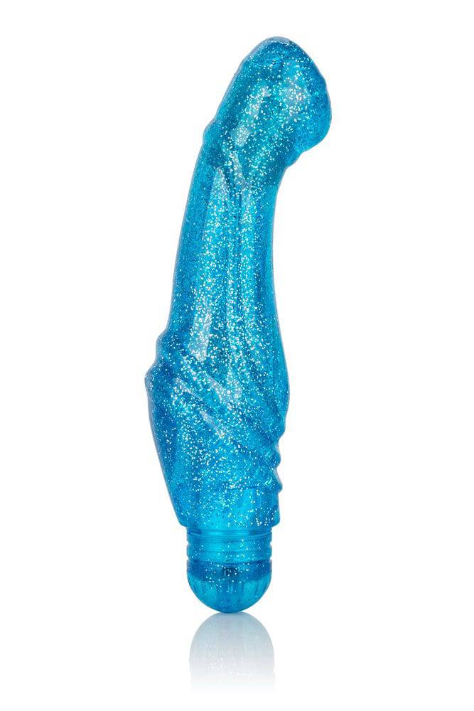 Cal Exotics - Sparkle - 'G' Glitz G-spot Vibrator - Blue - Stag Shop