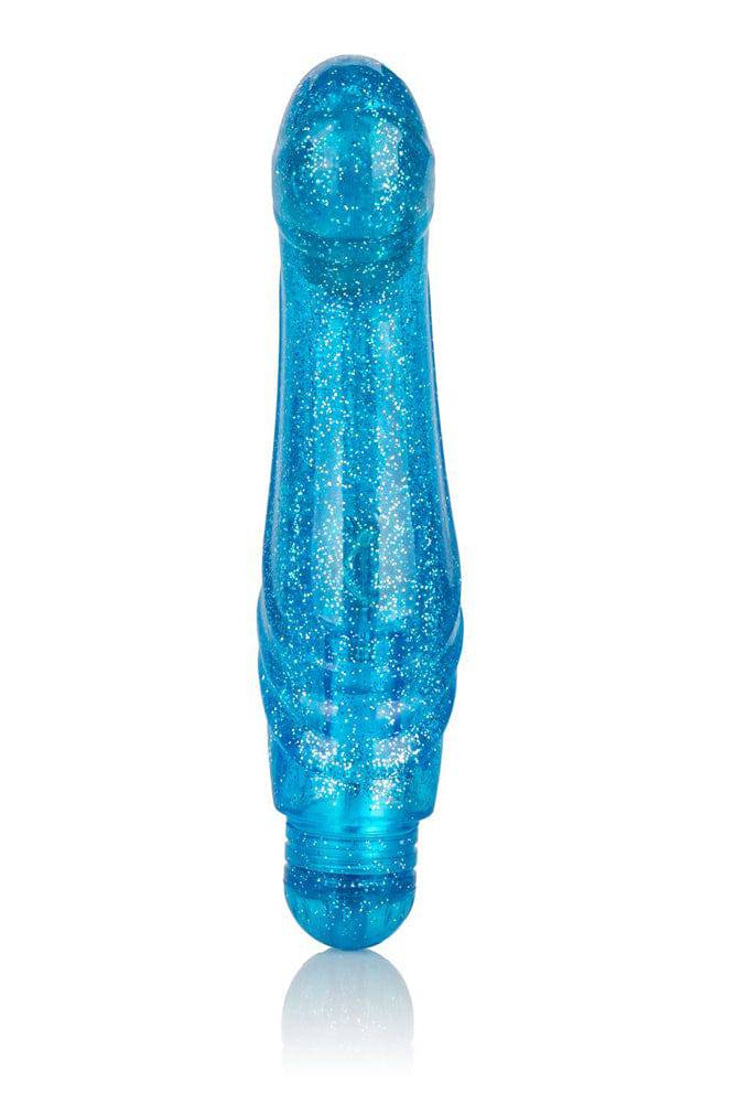 Cal Exotics - Sparkle - 'G' Glitz G-spot Vibrator - Blue - Stag Shop