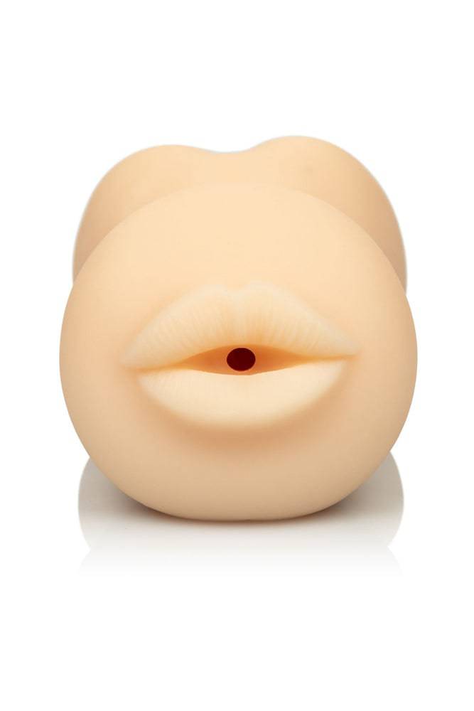 Cal Exotics - Stroke It - Mouth & Ass Dual Ended Stroker - Stag Shop