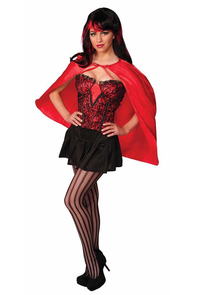 Forum Novelties - Fantasy Cape - Red - Stag Shop