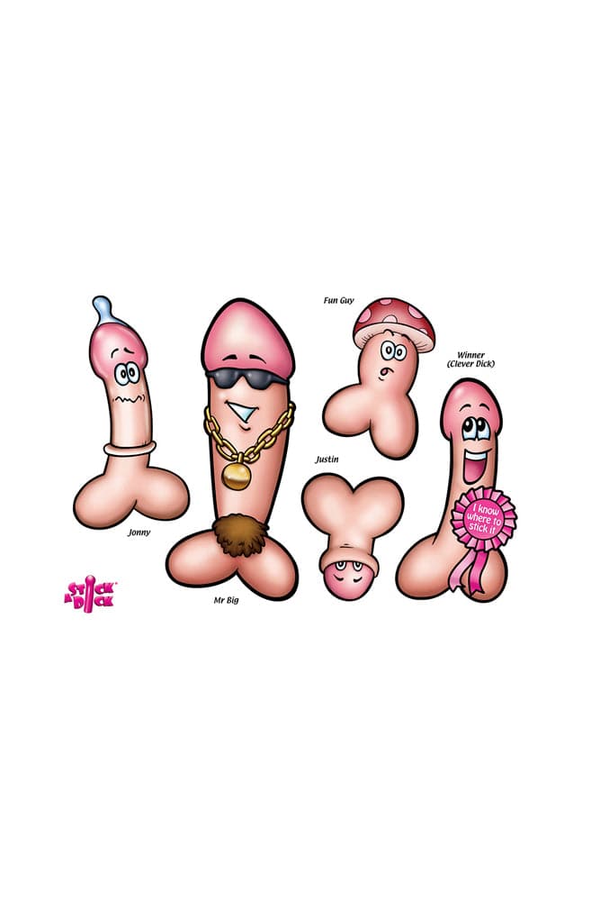 Creative Conceptions - Stick A Dick: Pin The Tail Game - Hunk Edition - Stag Shop