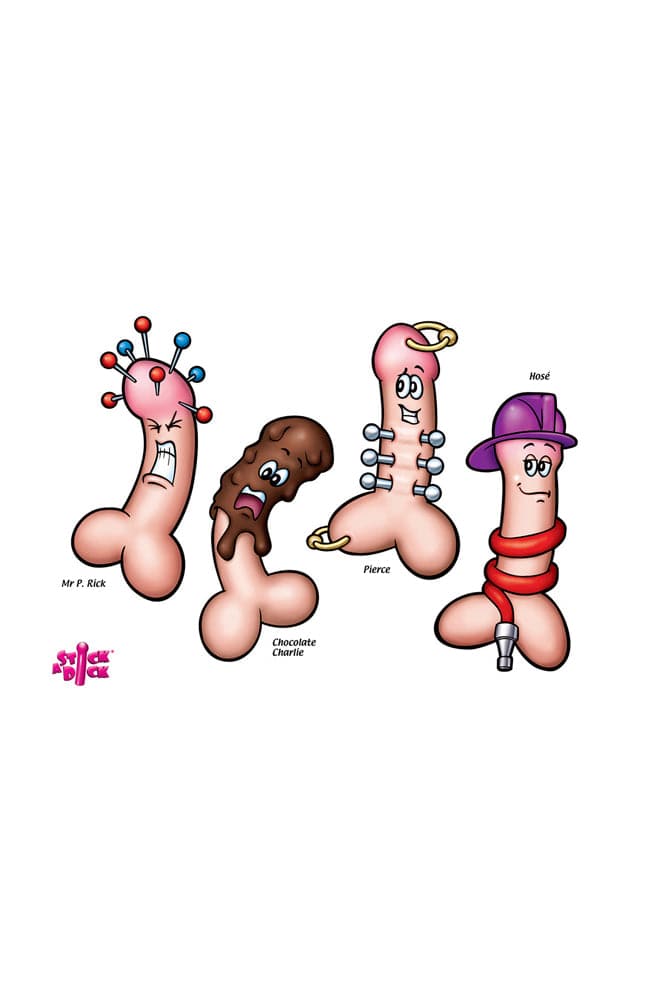 Creative Conceptions - Stick A Dick: Pin The Tail Game - Hunk Edition - Stag Shop