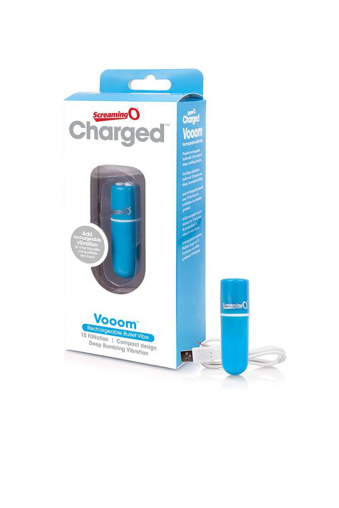 Screaming O - Charged - Vooom Rechargeable Bullet Vibrator - Assorted - Stag Shop