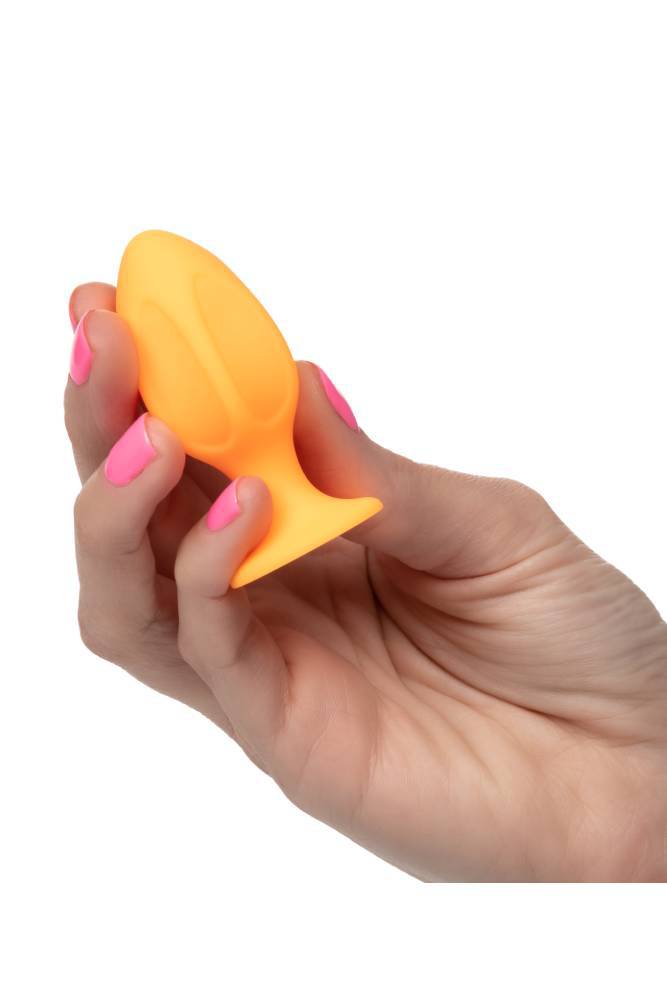Cal Exotics - Cheeky Butt Plug Set - Orange - Stag Shop