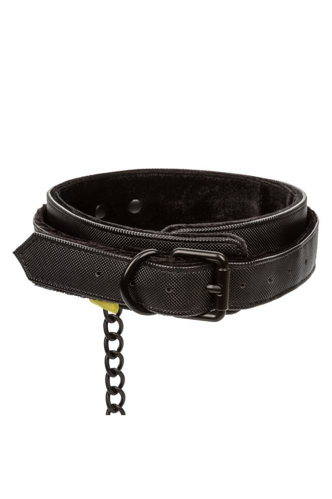 Cal Exotics - Boundless - Collar and Leash - Black - Stag Shop