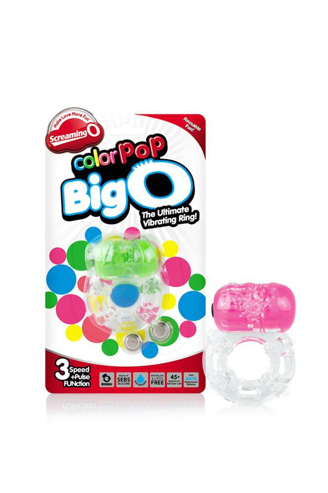 Screaming O - ColourPop - Big O Vibrating Cock Ring - Assorted - Stag Shop