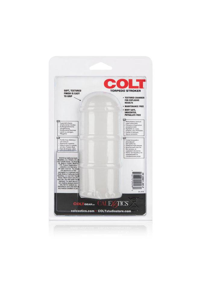 Cal Exotics - Colt - Torpedo Stroker - Clear - Stag Shop