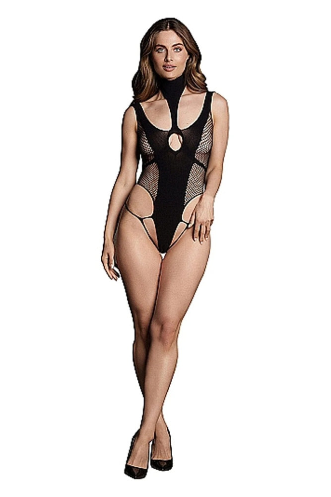 Shots Toys - Le Désir - SHA007 - Cyllene Teddy - Black - OS - Stag Shop