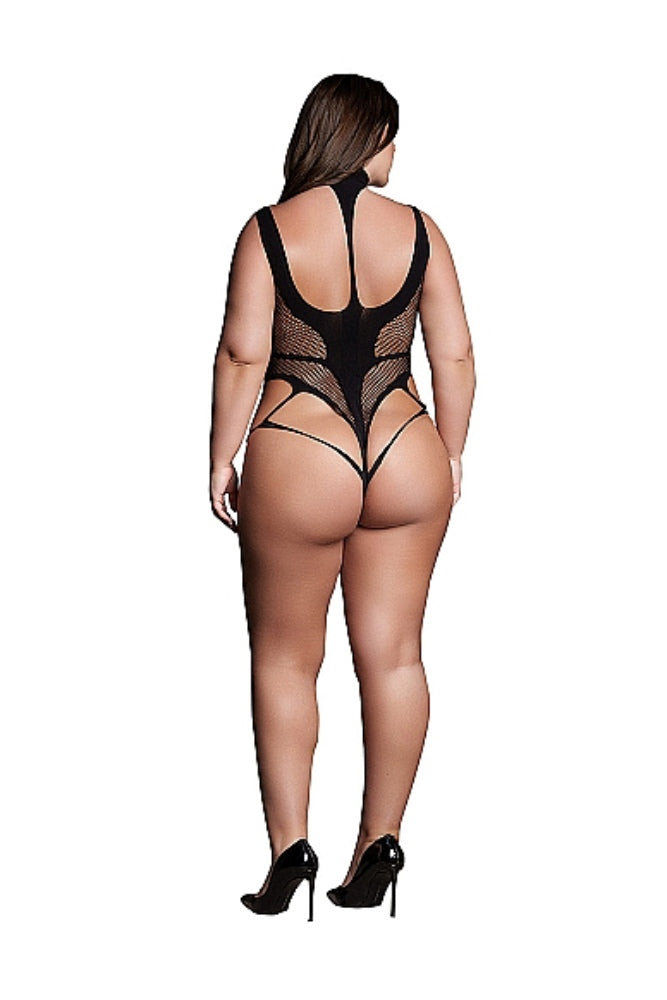 Shots Toys - Le Désir - SHA007 - Cyllene Teddy - Black - OS/XL - Stag Shop