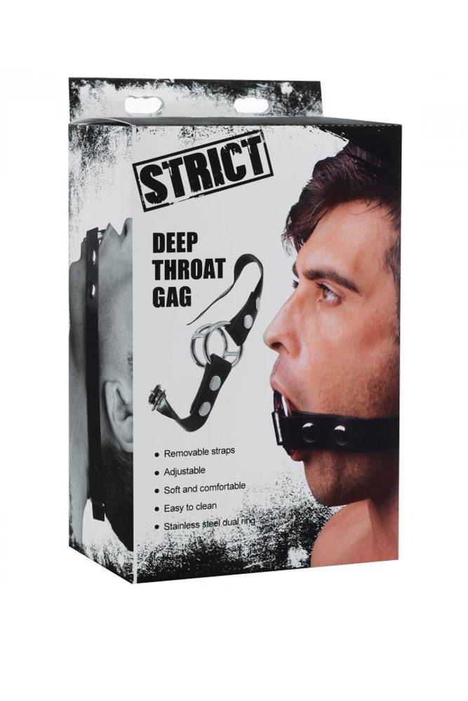 XR Brands - Strict - Deep Throat - O Ring Gag - Stag Shop