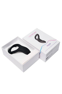 Thumbnail for Lovense - Diamo Bluetooth Vibrating Cock Ring - Black - Stag Shop
