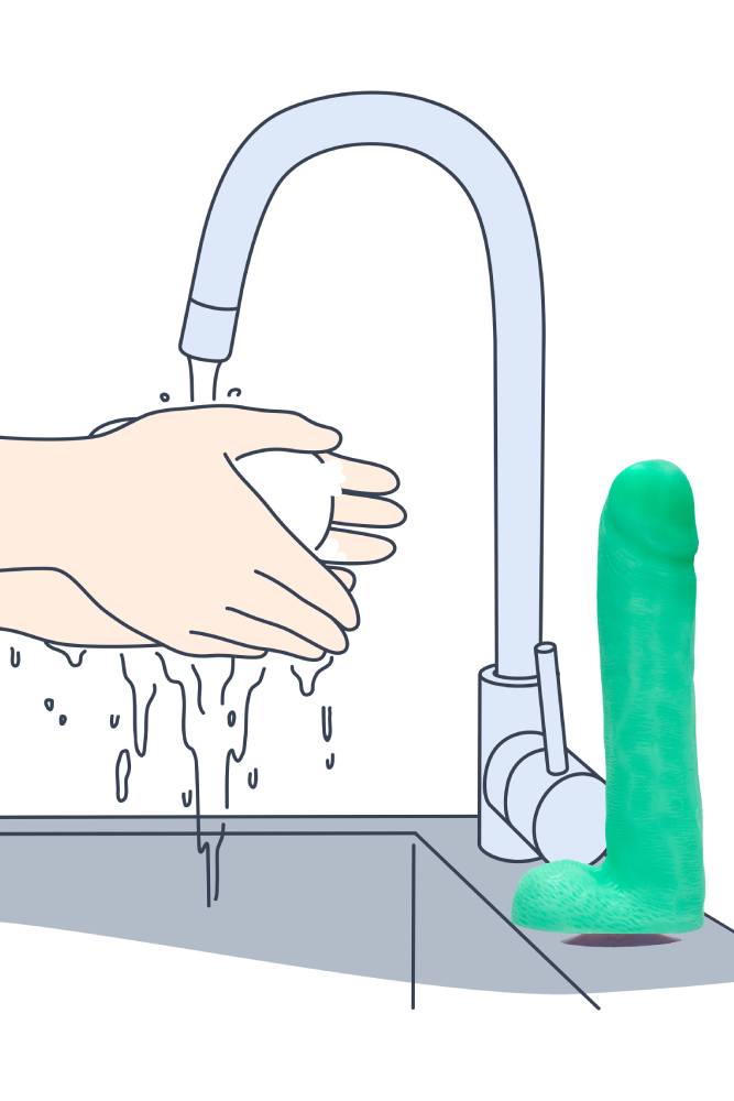 Shots Toys - Dicky Soap with Balls - Glow in the Dark - Stag Shop