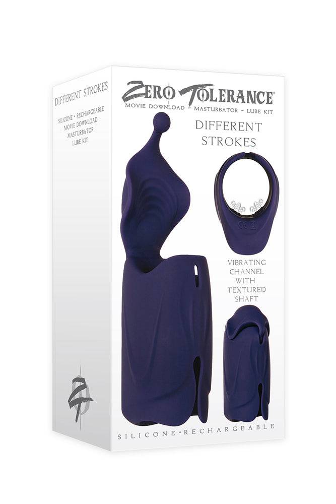 Zero Tolerance - Different Strokes Vibrating Stroker - Stag Shop