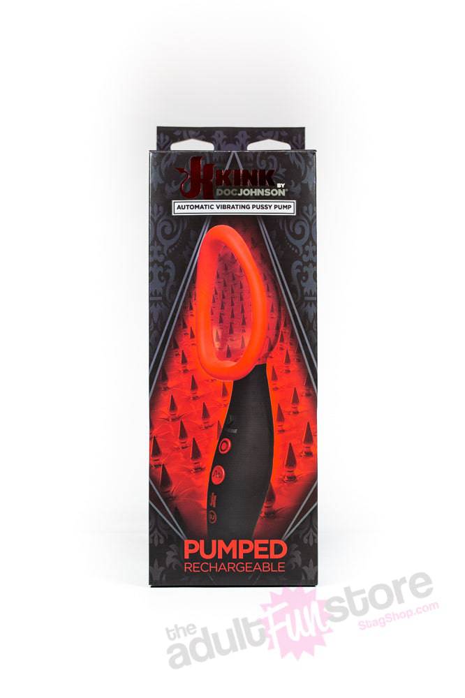 Kink By Doc Johnson - Rechargeable Automatic Vibrating Pussy Pump - Stag Shop