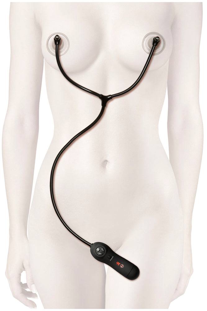 Kink By Doc Johnson - Swell Auto Nipple Sucker Cups - Stag Shop