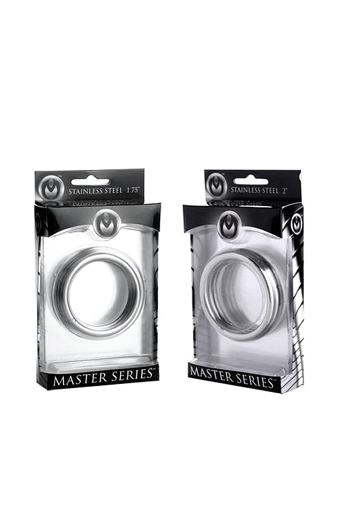 XR Brands - Master Series - Echo - Stainless Steel Triple Cock Ring - Stag Shop