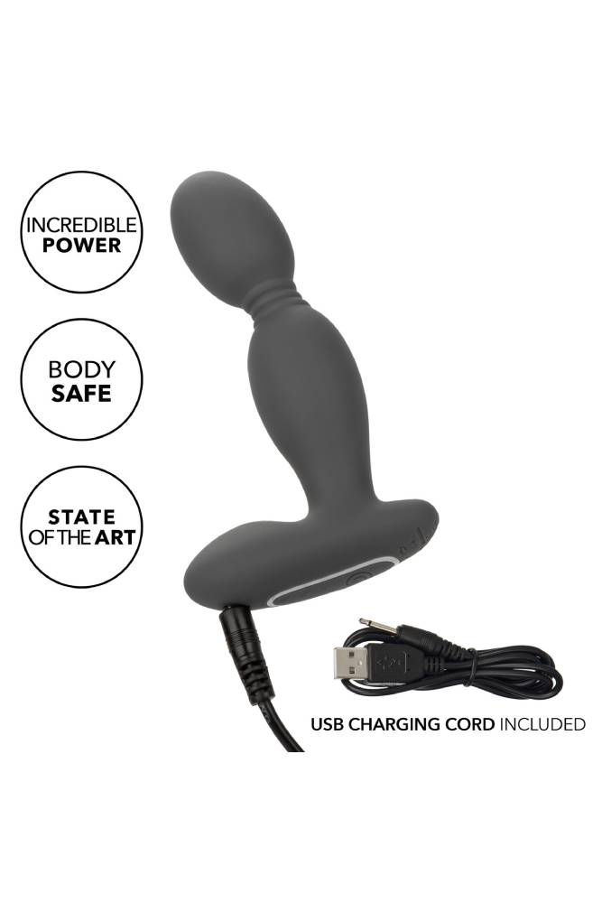 Cal Exotics - Eclipse - Rotator Prostate Probe - Grey - Stag Shop