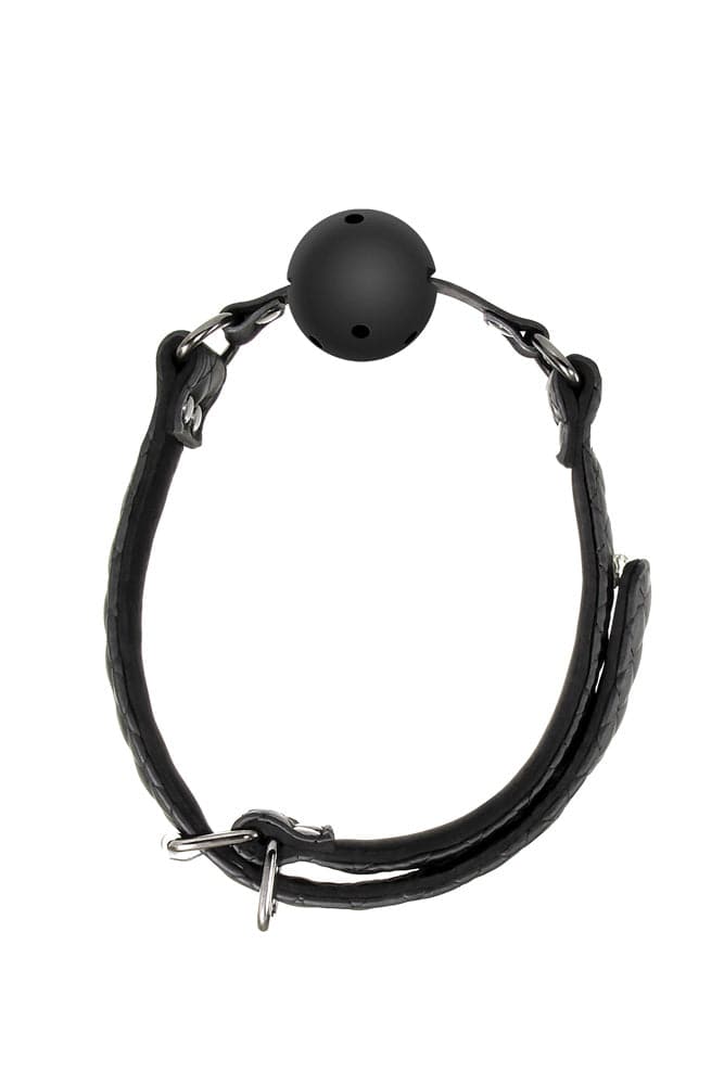 Adam & Eve - Eve's Fetish Dreams Ball Gag - Black - Stag Shop
