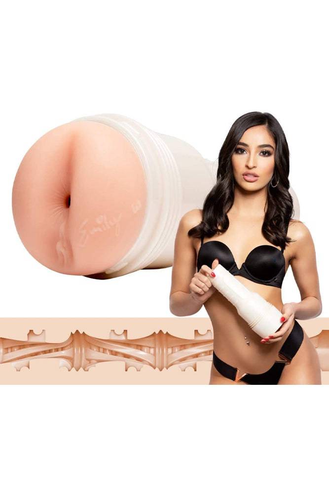 Fleshlight - Girls - Emily Willis Smash: Custom Anal Masturbator - Stag Shop