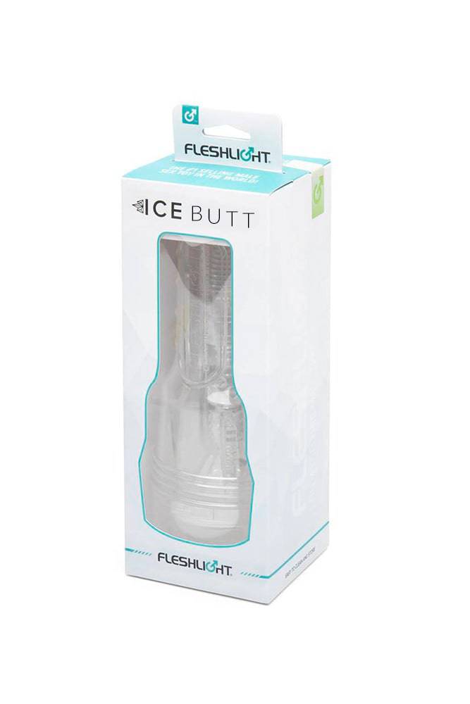 Fleshlight - Ice - Butt - See-Thru Anal Masturbator - Stag Shop
