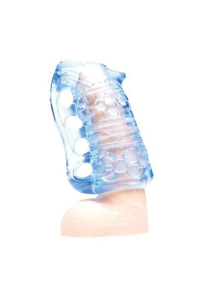 Fleshlight - Fleshskins - Grip Blue Ice Masturbator with Case - Stag Shop