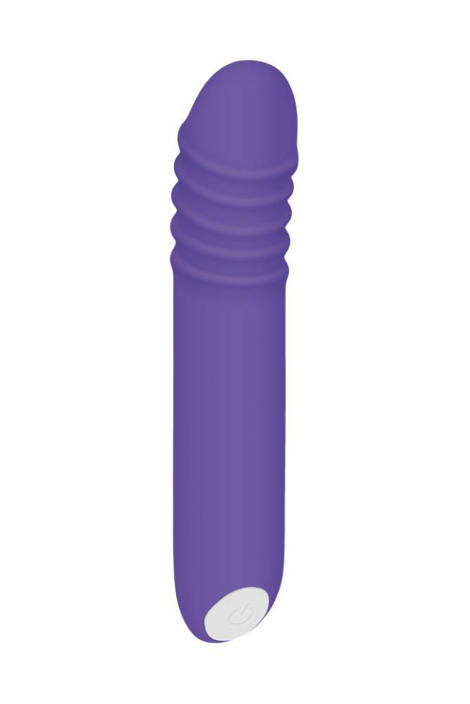 Evolved - G-Rave - Light Up G Spot Vibrator - Purple - Stag Shop
