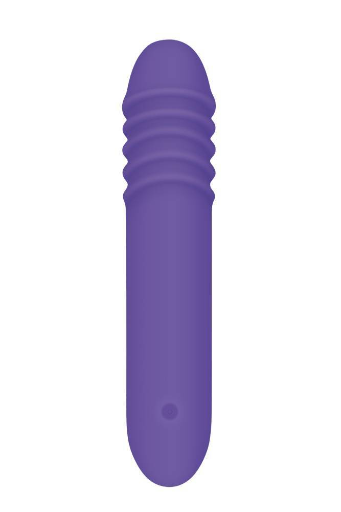 Evolved - G-Rave - Light Up G Spot Vibrator - Purple - Stag Shop