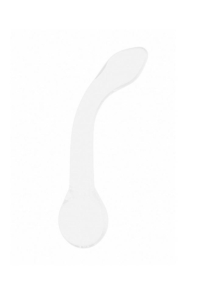 Shots Toys - Chrystalino - G-Rider Glass Dildo - White - Stag Shop