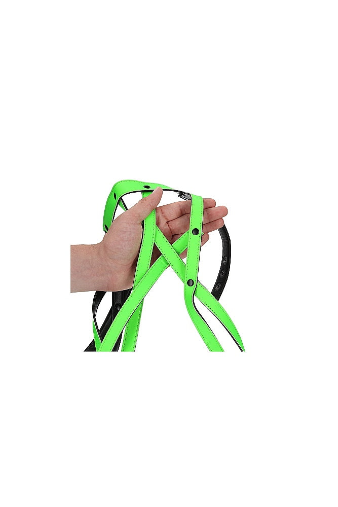 Ouch by Shots Toys - Body Harness - Glow in the Dark - Stag Shop