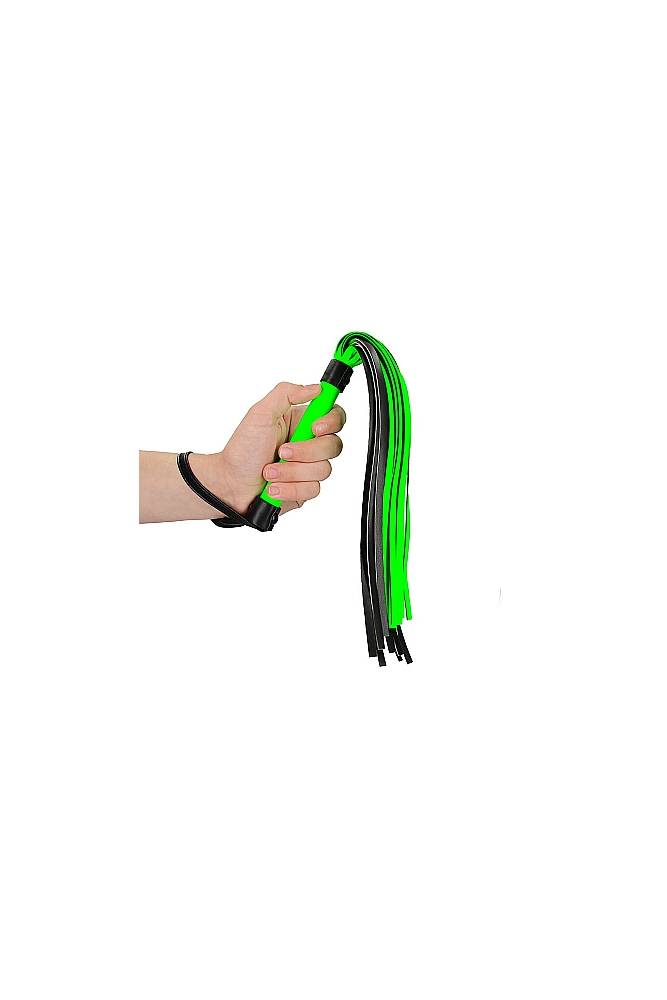Ouch by Shots Toys - Flogger - Glow in the Dark - Stag Shop