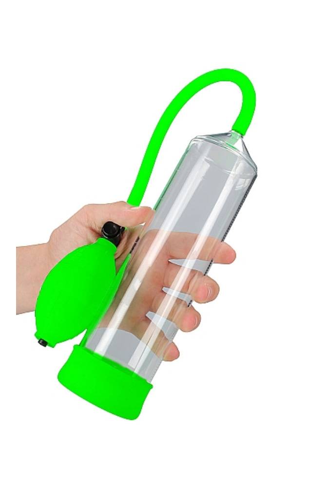 Ouch by Shots Toys - Classic Penis Pump - Glow in the Dark - Stag Shop