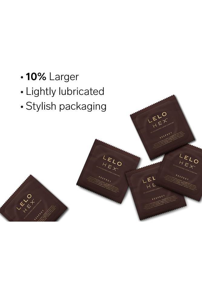 Lelo - Hex Respect LX Condoms - Single - Stag Shop