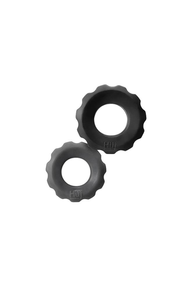 Oxballs - Hunkyjunk - Cog 2-Pack Cock Rings - Assorted - Stag Shop