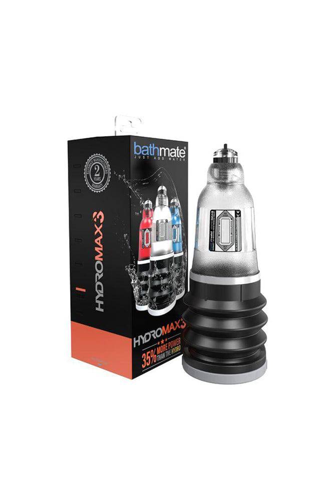 Bathmate - HydroMax3 Penis Pump - Clear - Stag Shop
