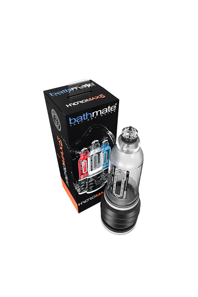Bathmate - HydroMax5 Penis Pump - Clear - Stag Shop