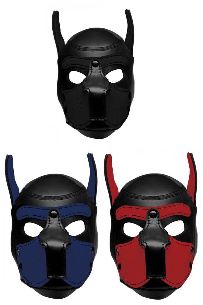 XR Brands - Master Series - Spike - Neoprene Puppy Hood - Stag Shop
