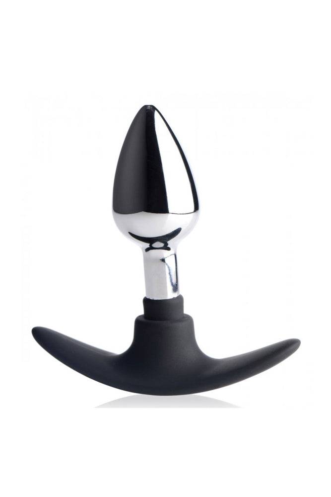 XR Brands - Master Series - Dark Invader Metal and Silicone Anal Plug - Stag Shop